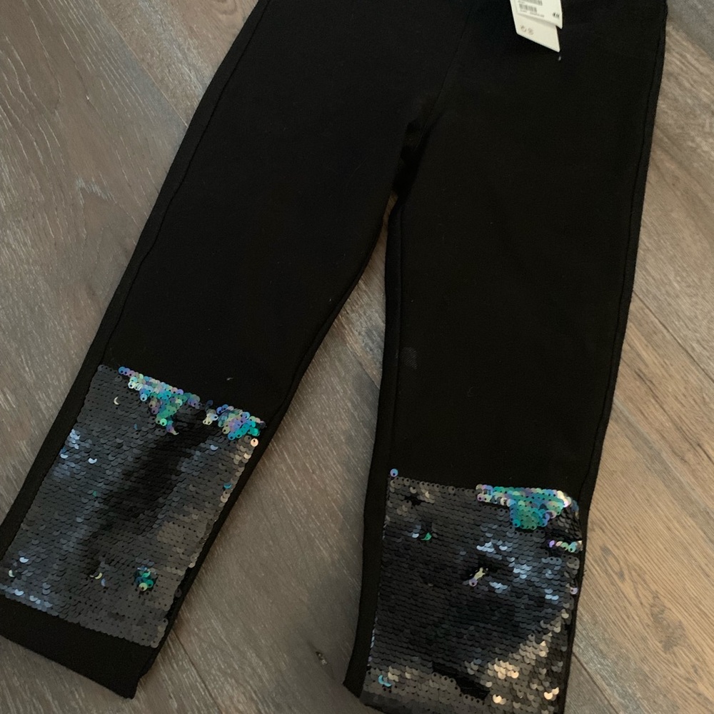 Black jeggings